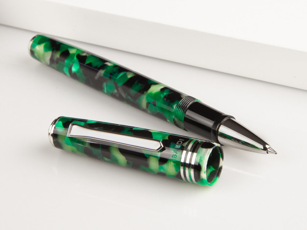 Tibaldi Nº60 Emerald Green Rollerball pen, Resin, Green, Palladium, N60-489-RB