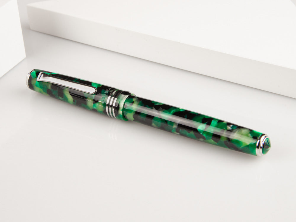 Tibaldi Nº60 Emerald Green Rollerball pen, Resin, Green, Palladium, N60-489-RB