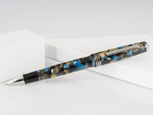 Tibaldi Nº60 Samarkand Blue Rollerball pen, Resin, Palladium, N60-681-RB