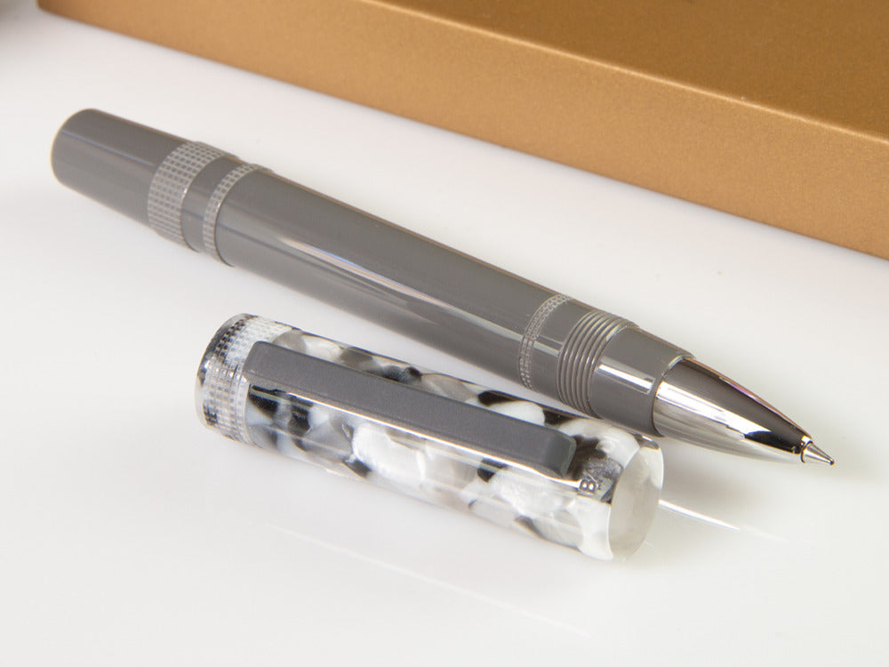 Tibaldi Perfecta Stonewash Grey Rollerball pen, Resin, Palladium, PFC-780-RB