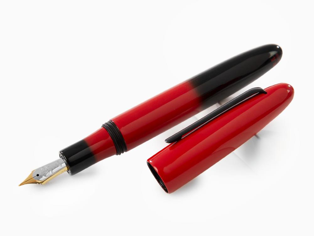 Taccia Miyabi Earth LE Bokashi Lava  Fountain Pen, TME-1395F-BL