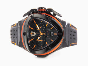 Tonino Lamborghini Spyder X Orange Quartz Watch, 53 mm, Chronograph, T9XB