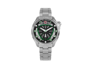 Tonino Lamborghini Shock Abs Quartz Watch, Green, 42 mm, Bracelet, TLABSG-SS-B