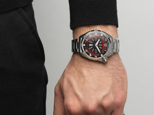 Tonino Lamborghini Shock Abs Quartz Watch, Red, 42 mm, Bracelet, TLABSR-SS-B