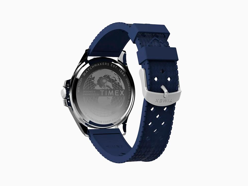 Timex Trend Harborside Coast Quartz Watch, Blue, 44 mm, TW2Y05000