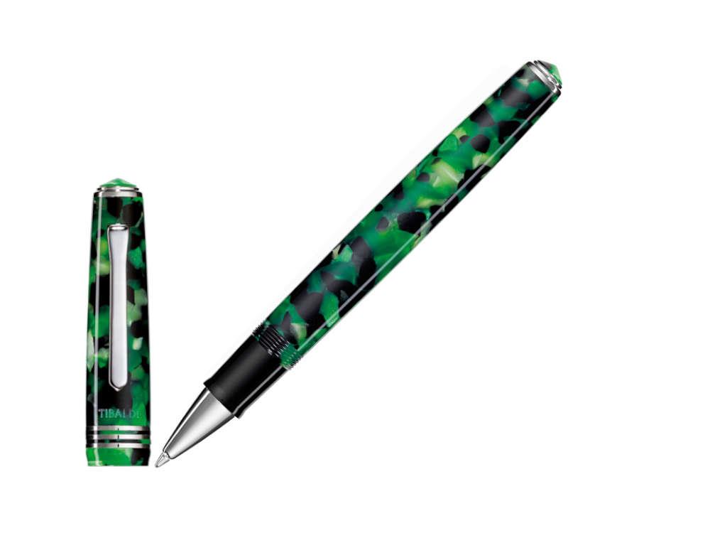 Tibaldi Nº60 Emerald Green Rollerball pen, Resin, Green, Palladium, N60-489-RB