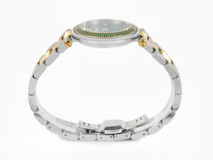 Versace Reve Quartz Watch, PVD Gold, Green, 35 mm, Sapphire Crystal, VE8B00524