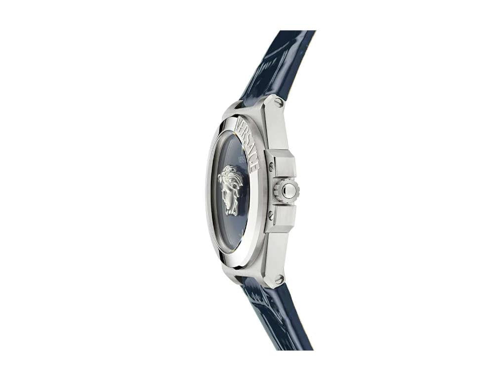 Versace HerA Quartz Watch, Blue, 37 mm, Sapphire Crystal, VE8D00124