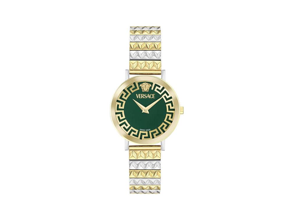 Versace Daedalus Quartz Watch, Green, 35 mm, Sapphire Crystal, VE9A00424