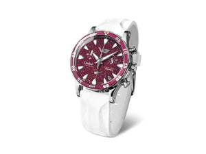 Vostok Europe Undiné Cranberry Quartz Watch, Limited Edition, VK68-515A774-L-RD