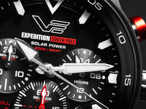 Vostok Europe Expedition South Pole Quartz Watch, Black, 43 mm, LE, VR42-592A761