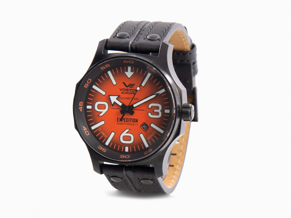 Vostok Europe Expedition North Pole Automatic Watch, Orange, 43 mm, YN55-595C640