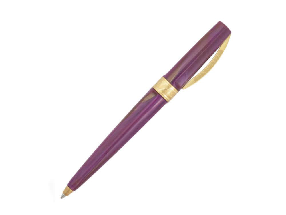 Visconti Mirage Mythos Aphrodite Ballpoint pen, Resin, Purple, KP07-14-BP