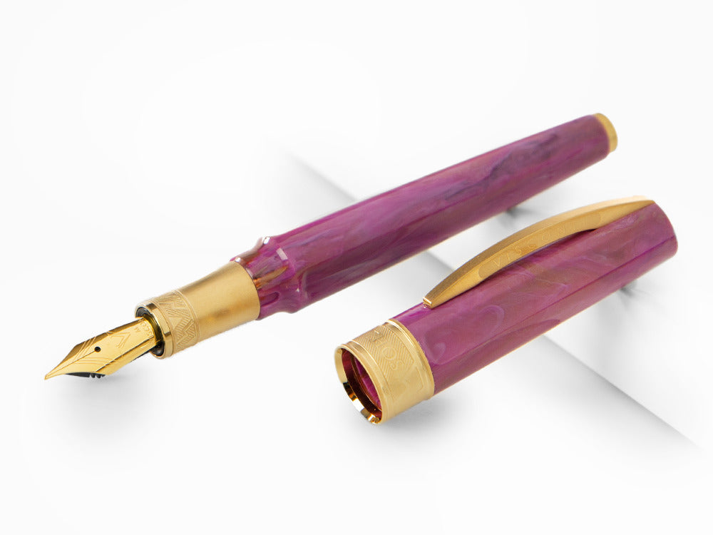 Visconti Mirage Mythos Aphrodite Fountain Pen, Gold plated, KP07-14-FP