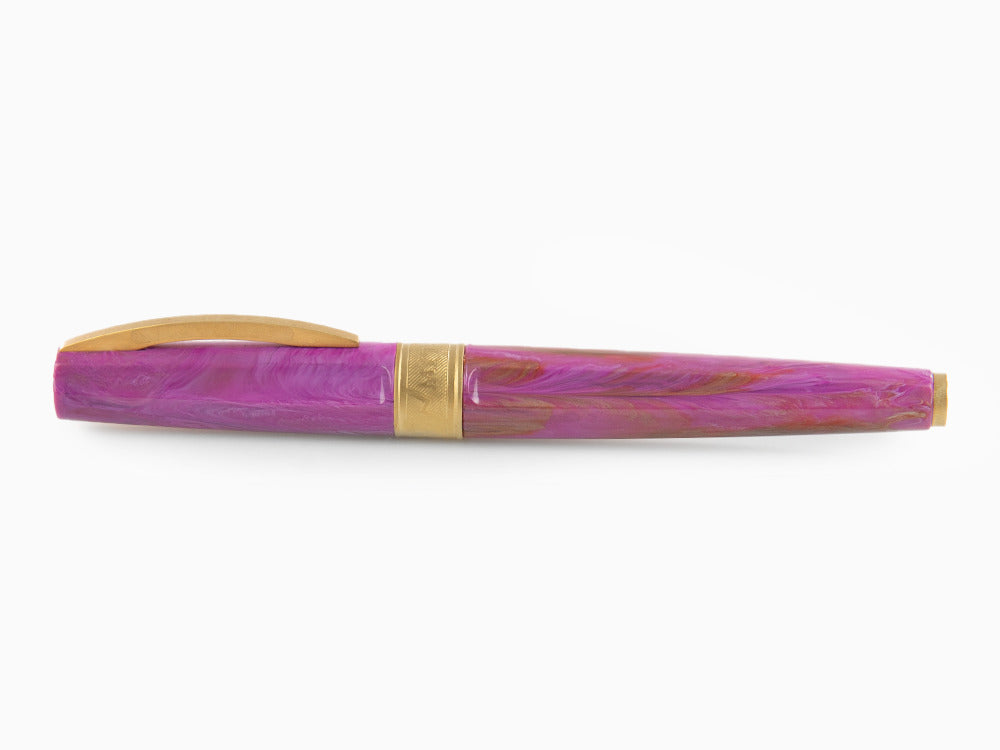 Visconti Mirage Mythos Aphrodite Rollerball pen, Gold plated, Purple KP07-14-RB