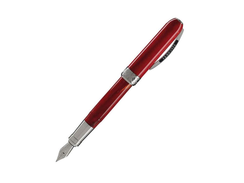 Visconti Rembrandt Fountain Pen, Resin, Palladium trim, Red, KP10-03-FP