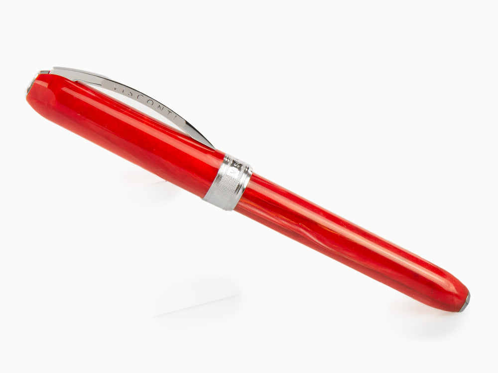 Visconti Rembrandt Fountain Pen, Resin, Palladium trim, Red, KP10-03-FP