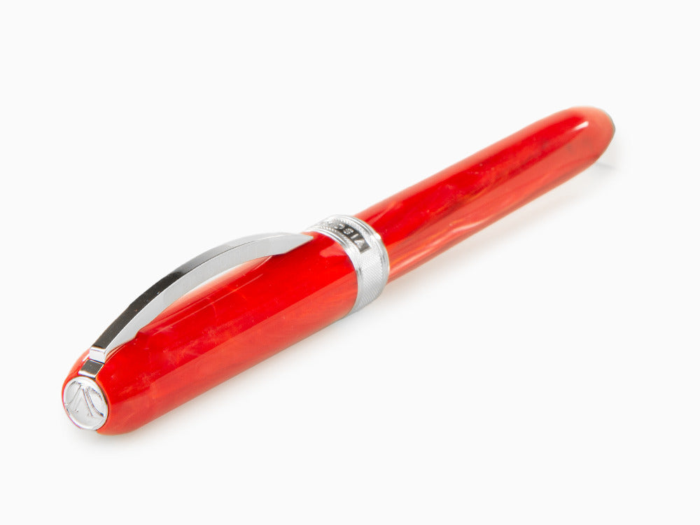 Visconti Rembrandt Fountain Pen, Resin, Palladium trim, Red, KP10-03-FP