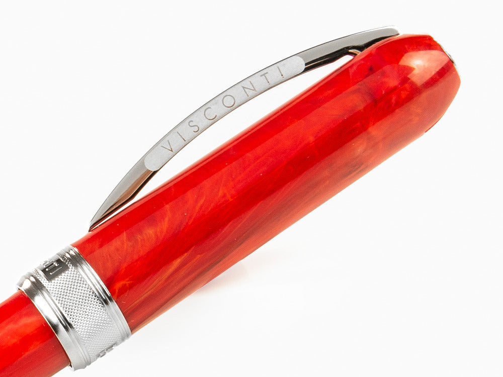 Visconti Rembrandt Fountain Pen, Resin, Palladium trim, Red, KP10-03-FP