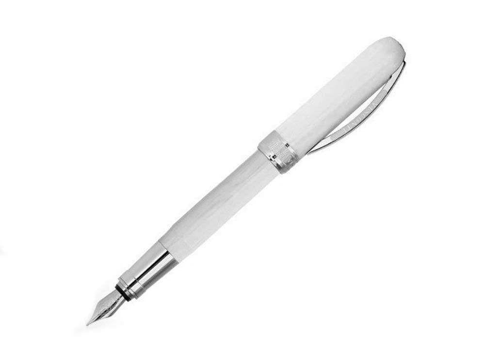 Visconti Rembrandt Fountain Pen, Acrylic Resin, White, KP10-06-FP