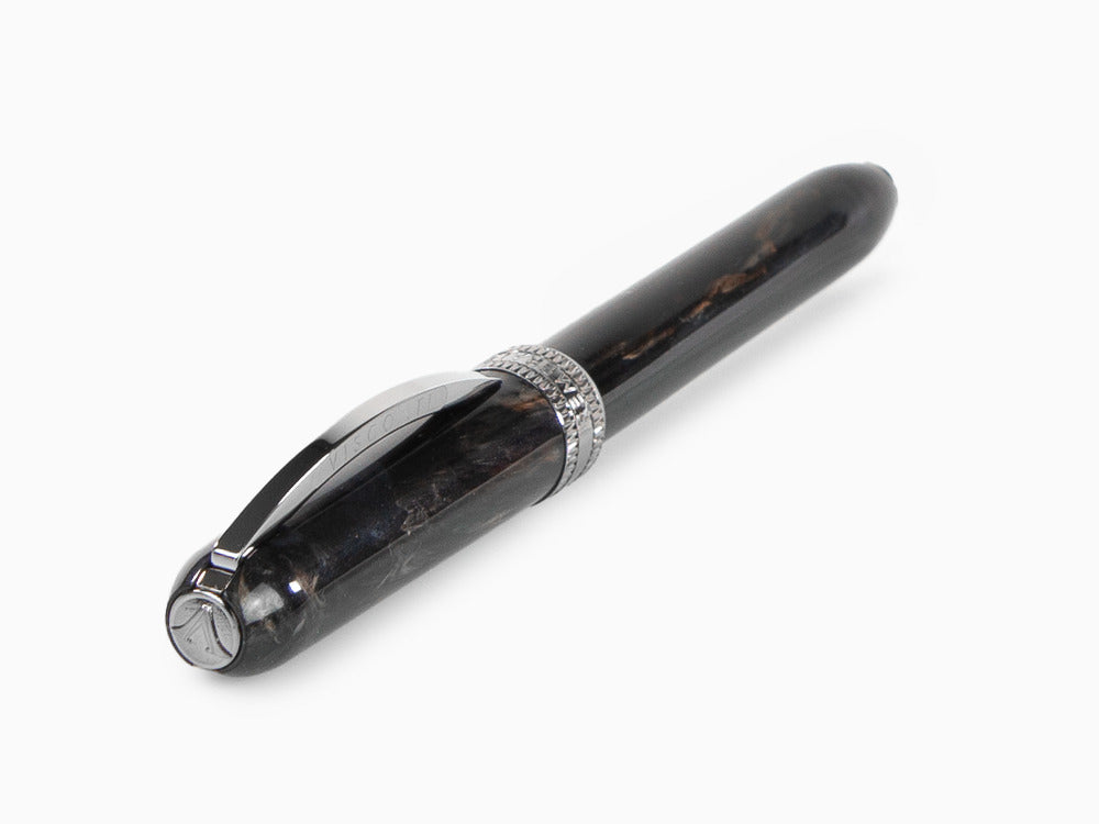 Visconti Rembrandt-S Black Fountain Pen, Acrylic Resin, KP10-27-FP