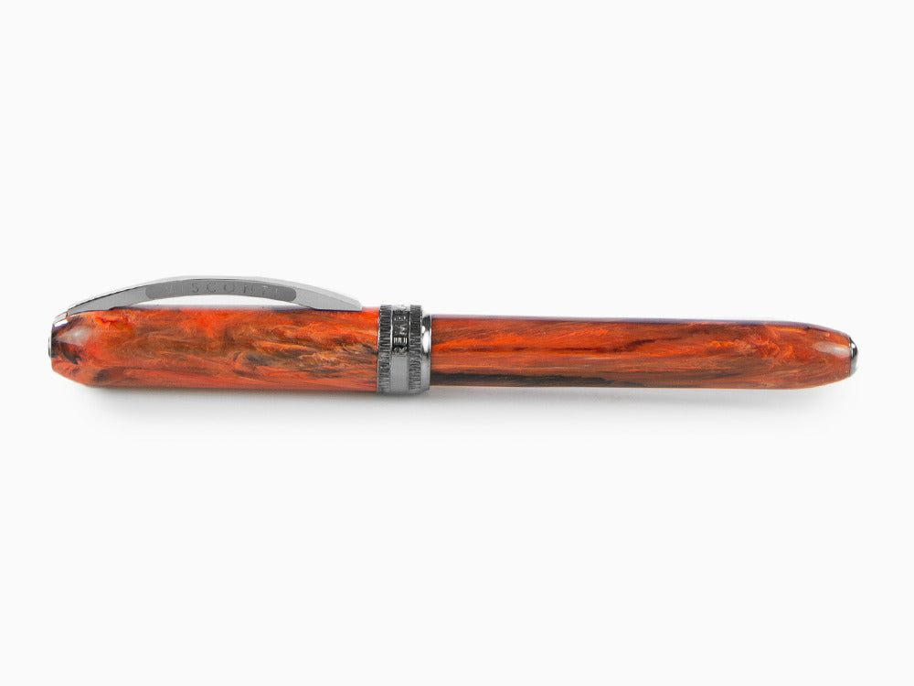 Visconti Rembrandt-S Orange Fountain Pen, Acrylic Resin, KP10-28-FP