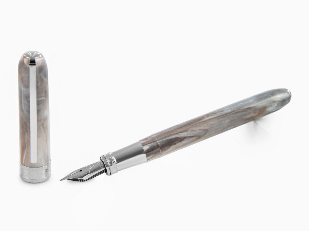 Visconti Comedia Purgatorio Fountain Pen, Grey, KP10-50-FP