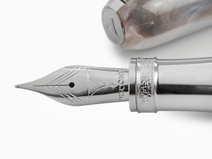 Visconti Comedia Purgatorio Fountain Pen, Grey, KP10-50-FP