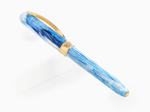 Visconti Comedia Paradiso Fountain Pen, Acrylic Resin, Blue, KP10-51-FP