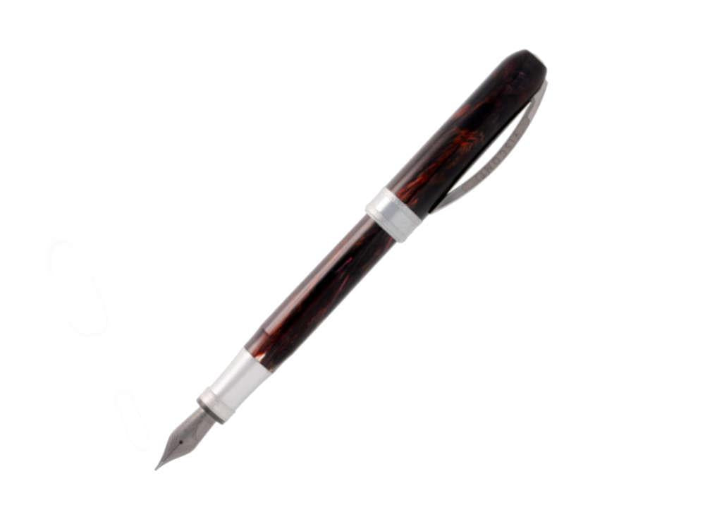 Visconti Comedia Inferno Fountain Pen, Red/Black, KP10-52-FP