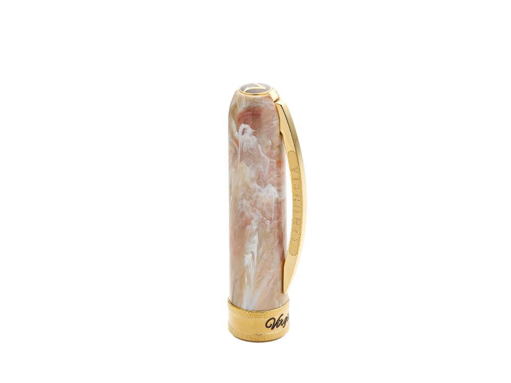 Visconti Comedia Virgilio Fountain Pen, Pink, Gold plated, KP10-53-FP