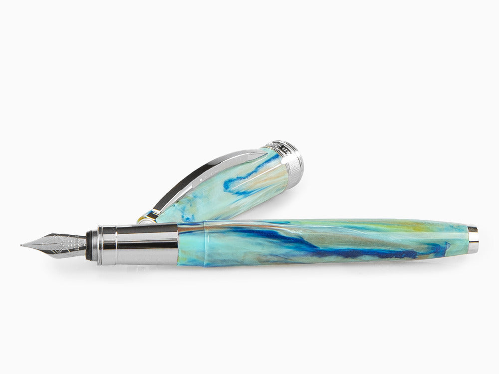 Visconti Van Gogh Portrait in Blu Fountain Pen, Resin, KP12-01-FP