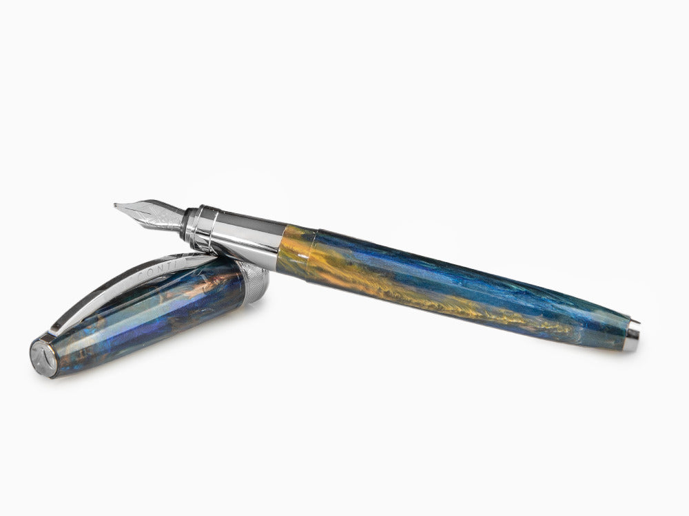 Visconti Van Gogh Starry Night Fountain Pen, Resin, KP12-04-FP