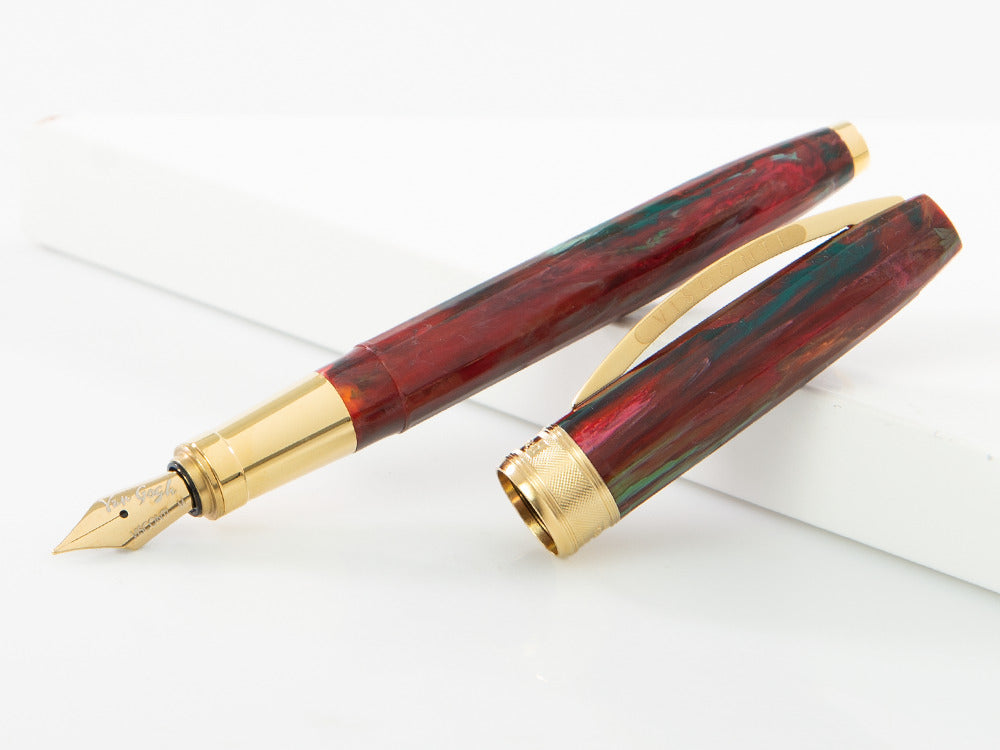 Visconti Van Gogh Flowering Plum Orchard Fountain Pen, KP12-23-FP