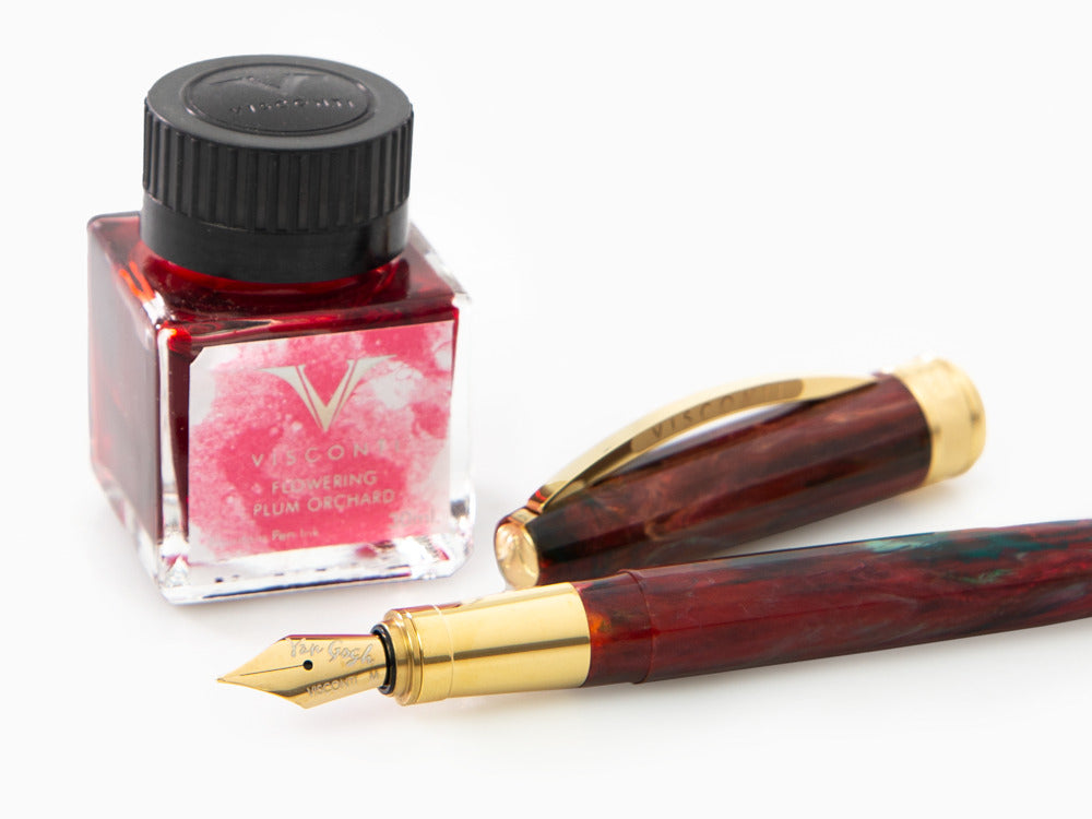 Visconti Van Gogh Flowering Plum Orchard Fountain Pen, KP12-23-FP