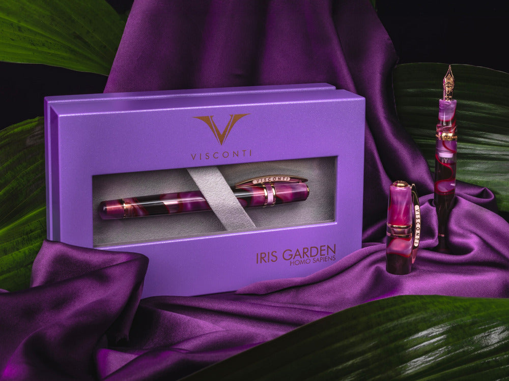 Visconti HS Iris Garden Fountain Pen, Limited Edition, KP15-41-FP