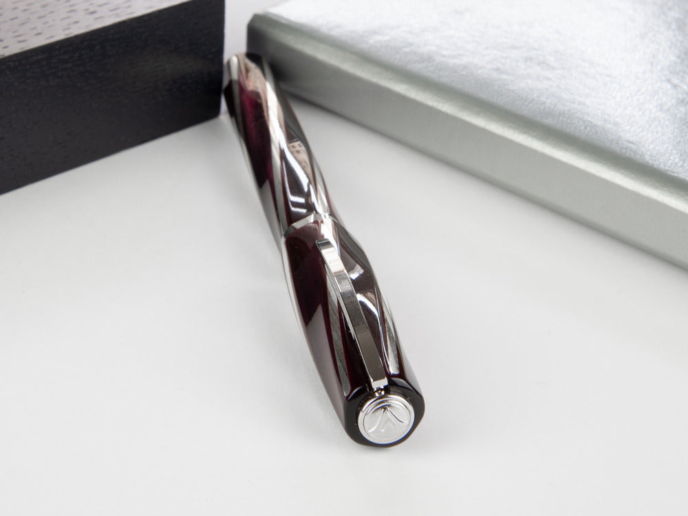 Visconti Divina Elegance Bordeaux Rollerball pen, Acrylic Resin, KP18-08-RB