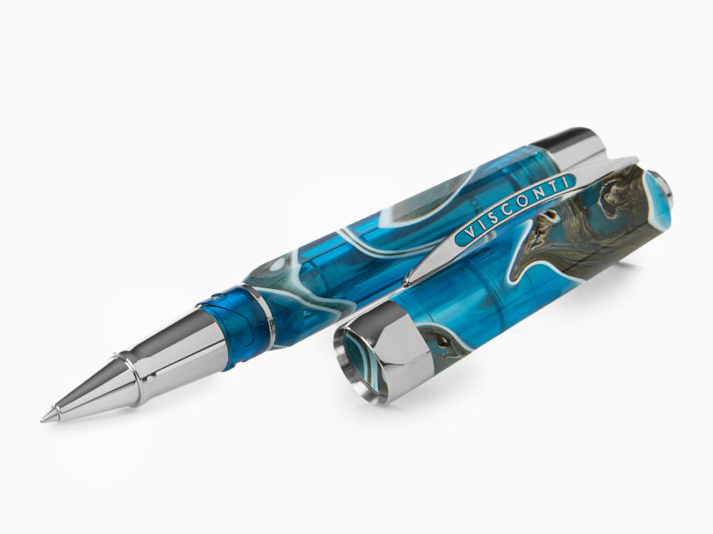 Visconti Opera Master Polinesia Rollerball pen, Blue, Ed, Limited, KP28-01-RB