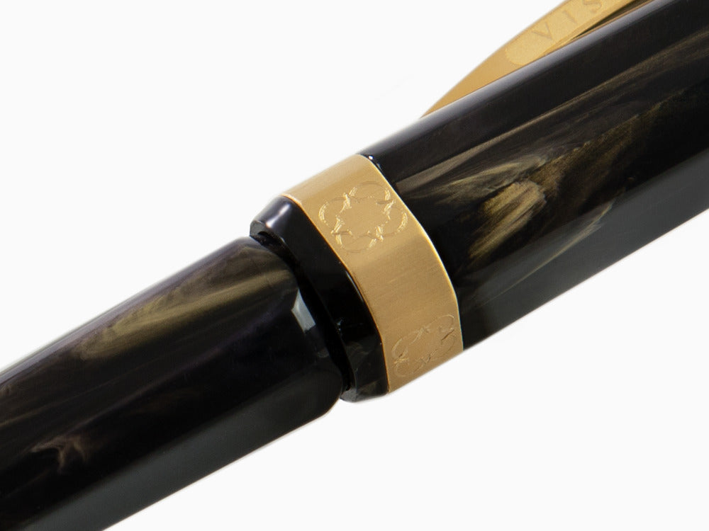 Visconti Opera Gold Ballpoint pen, Acrylic Resin, Black, KP42-03-BP