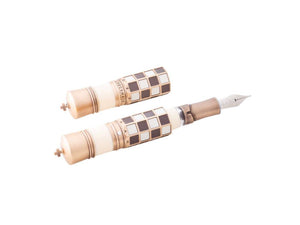 Visconti Checkmate Fountain Pen, Bronze, Limited Edition, KP62-01-FP