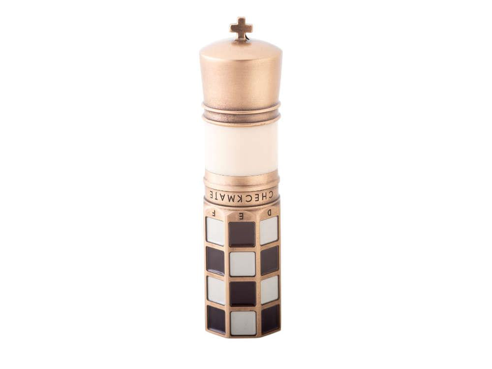 Visconti Checkmate Rollerball pen, Bronze, Ivory, Limited Edition, KP62-01-RB