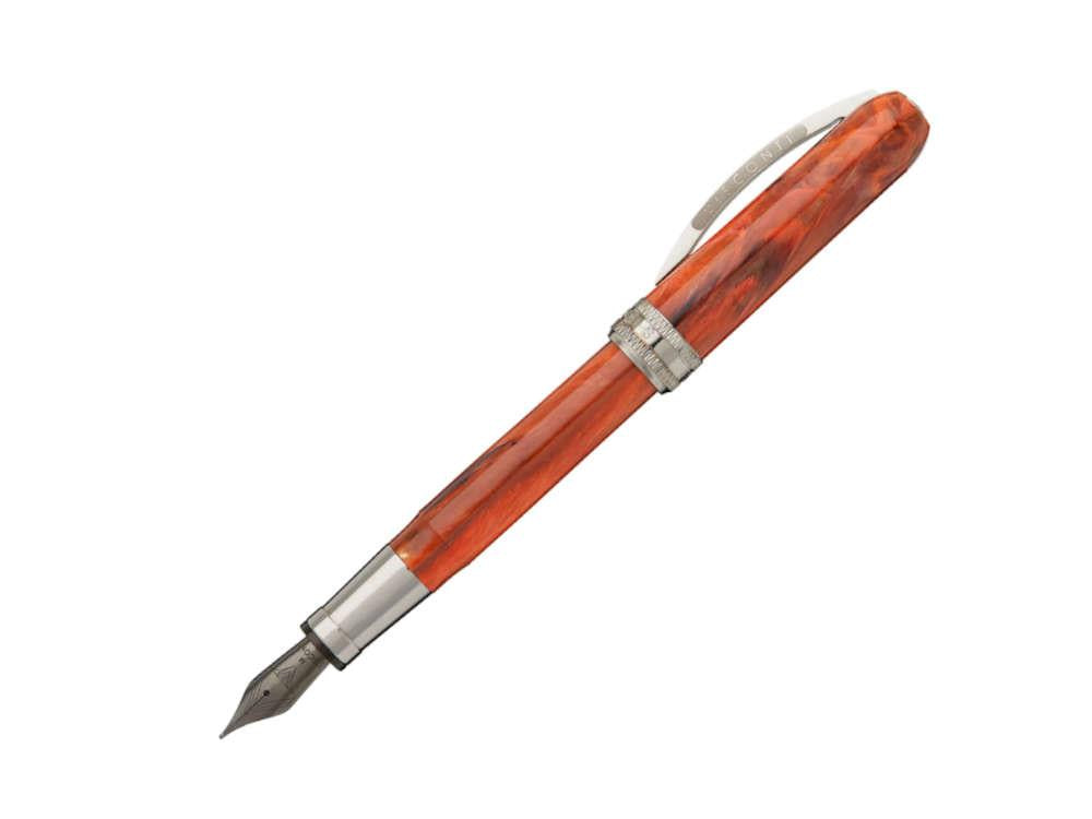 Visconti Rembrandt-S Orange Fountain Pen, Acrylic Resin, KP10-28-FP