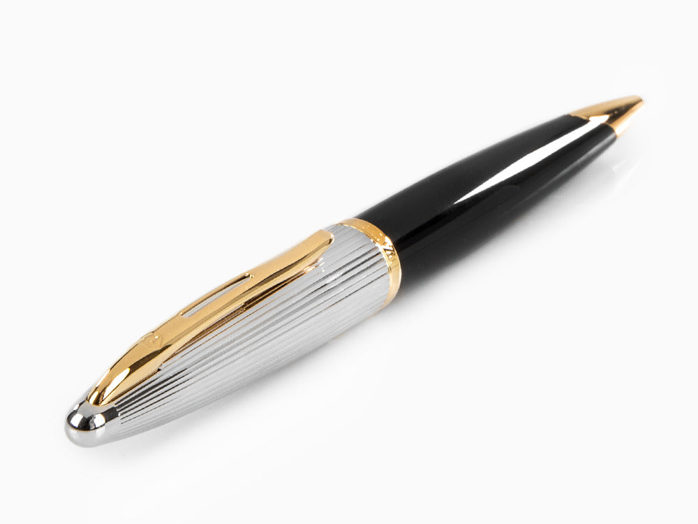 Waterman Hemisphere Matt Black Gold Trim Ballpoint Pen