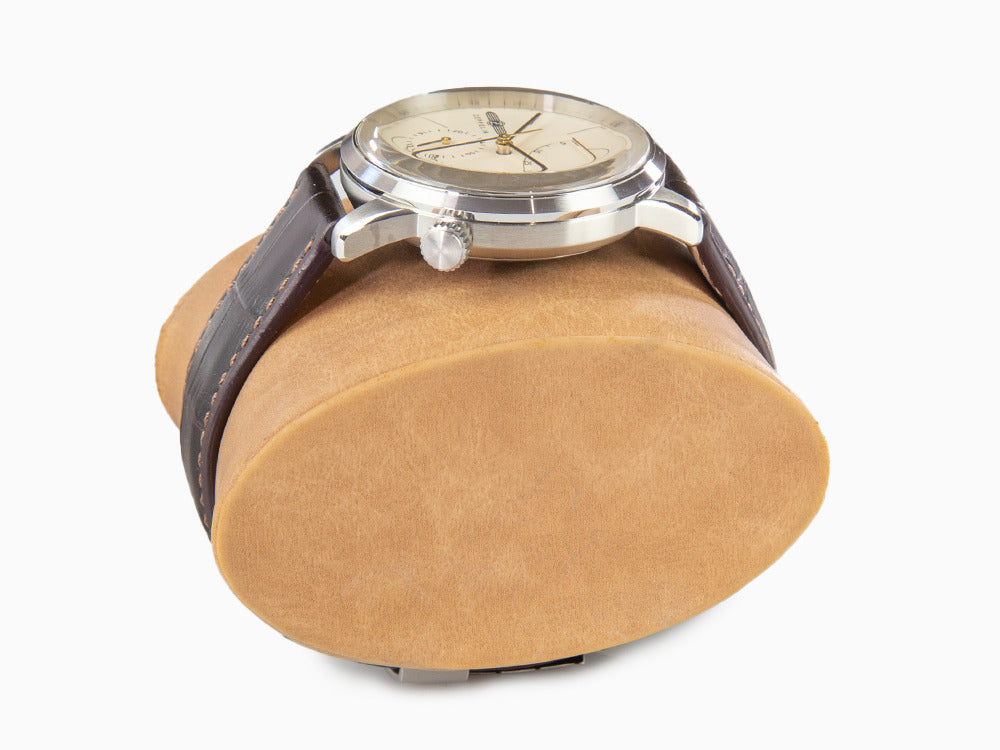 Zeppelin Flatline Automatic Watch, Beige, 40 mm, Sí, 7366-5