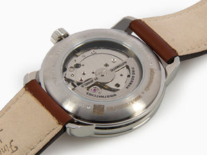 Zeppelin Méditerranée Automatic Watch with Open Heart, Beige, 40 mm, 9666-5