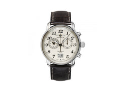 Zeppelin LZ 127 Graf Zeppelin Quartz Watch, Green, 40 mm, Chronograph, -  Iguana Sell