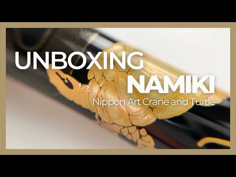 Namiki Tradition Turtle and Crane Rollerball pen, Lacquer, BLN-35SM-7-TK