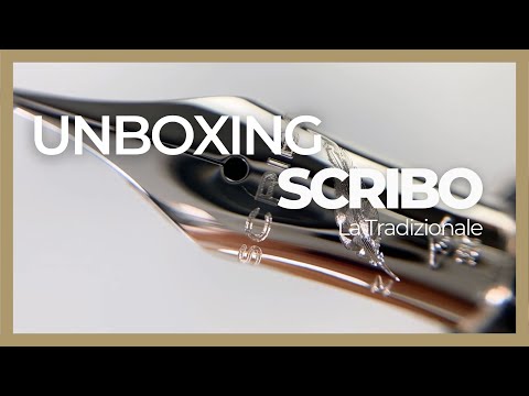 Scribo La Tradizionale Fountain Pen, 18K, Limited Edition, LATFP03RH1803