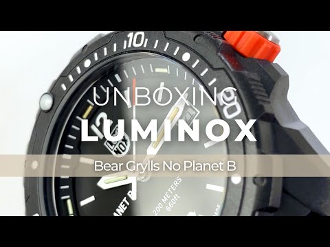 Luminox Bear Grylls No Planet B Quartz Watch, Black, 42 mm, XB.3722.ECO