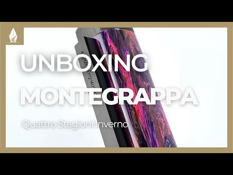 Montegrappa Quattro Stagioni Inverno Fountain Pen, Limit Ed, ISZ4I-4C-W